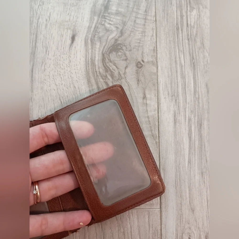 Authentic Louis Vuitton Monogram Porte 2 Cartes Vertical Pass Case - Picture 3 of 9